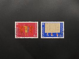 1982 Europa Briefmarken #ʘ 670, 671