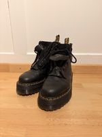 Dr. Martens Sinclair Plattform-Boot Leder Schwarz Gr. 41