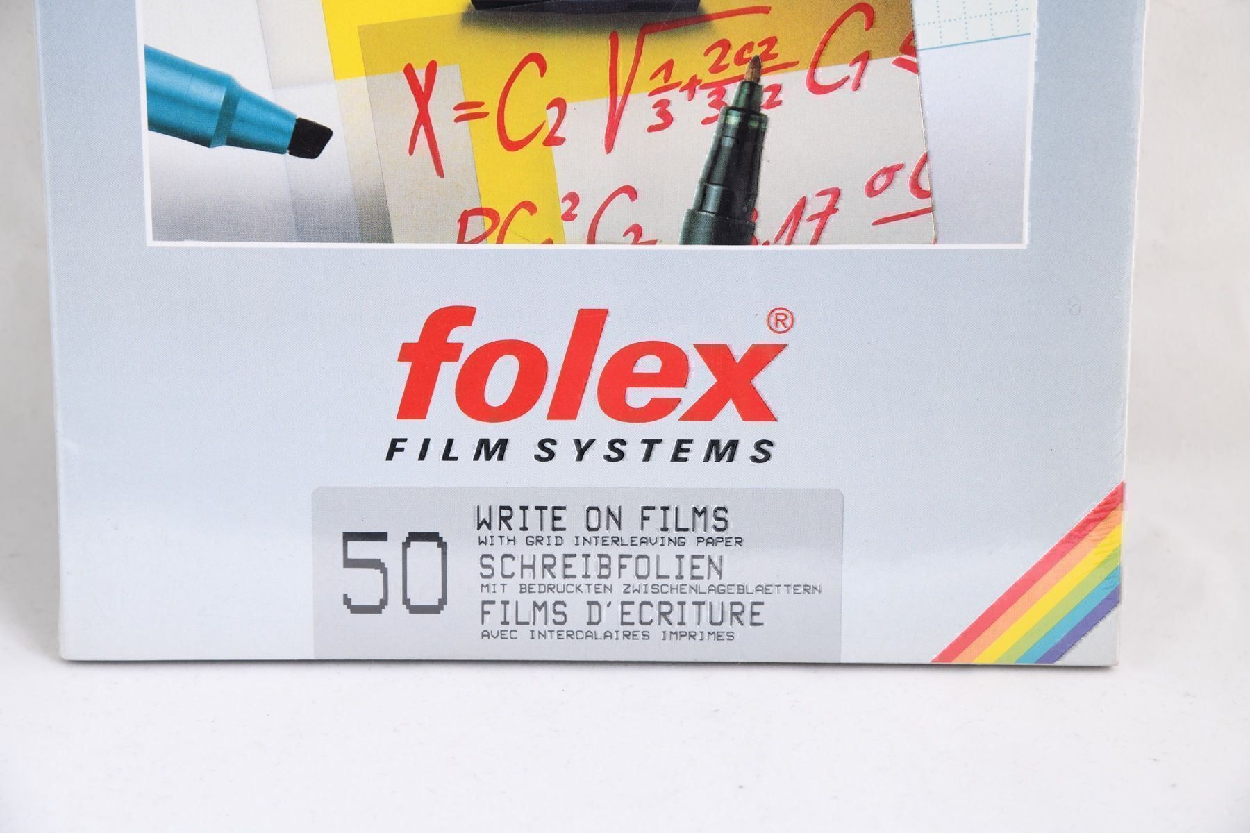 Schreibblöcke: 50X WRITE ON FILM FOLEX – Gebraucht aus Bellinzona von CarpiFotoSA