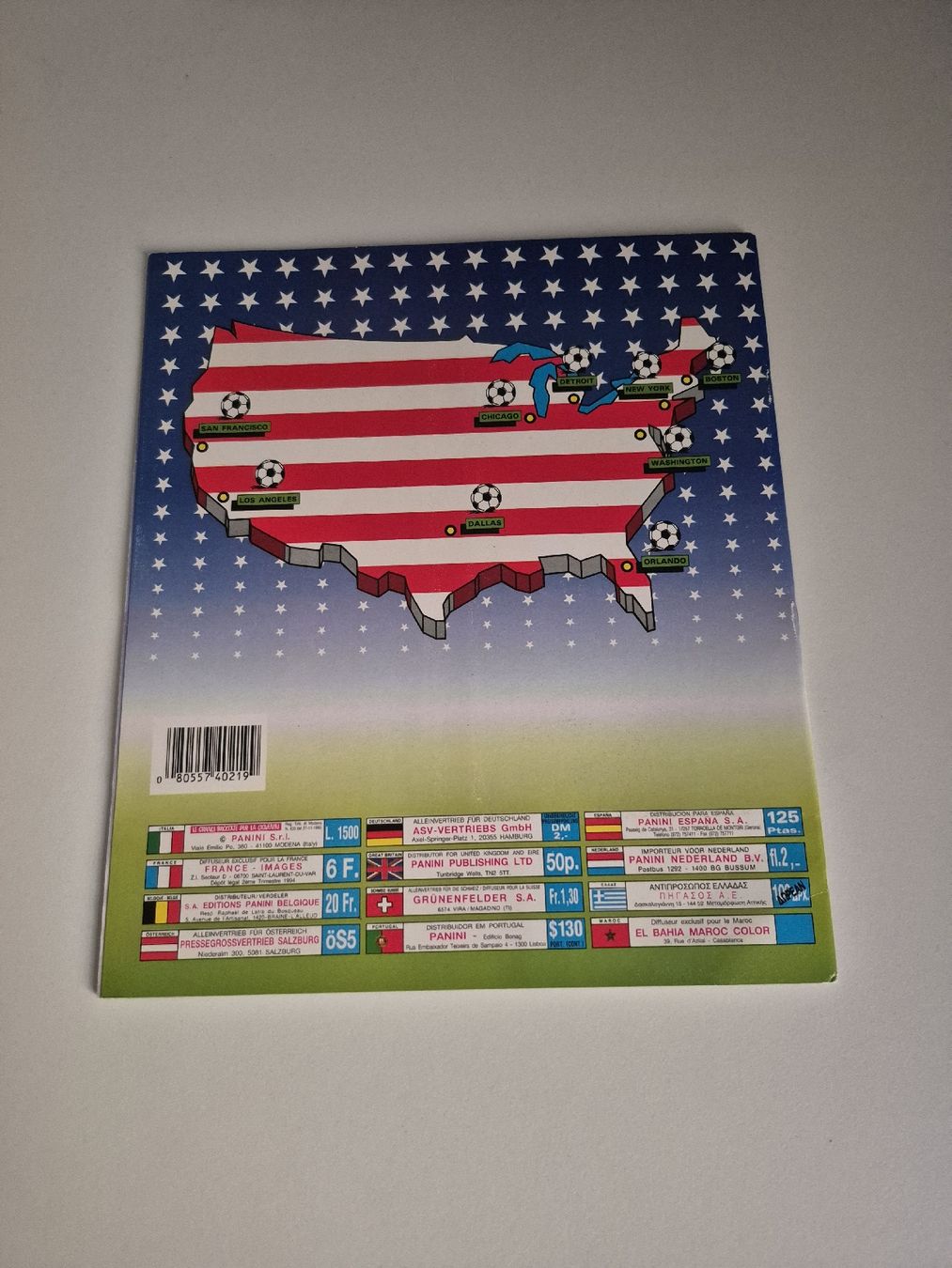 Panini Alben: WM 94 Original Panini Heft – Neu (gemäss Beschreibung) aus Winterthur von CMR1190 2