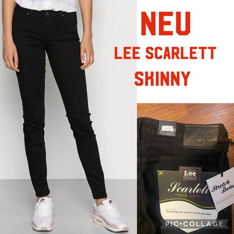 Neu Lee Jeans  Scarlett Skinny OVP 149.-CHF Damen Hose -25 1