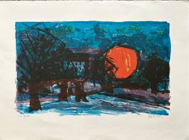 Werner Weisskönig (1907-1982) Lithographie signiert