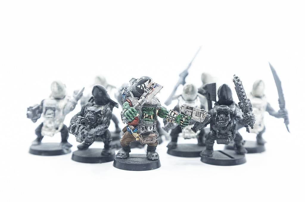 Statuette: W40K Space Orks Chokboyz - Stormboyz - Rocketboyz – Usato da Châtel-St-Denis venduto da jpapatton