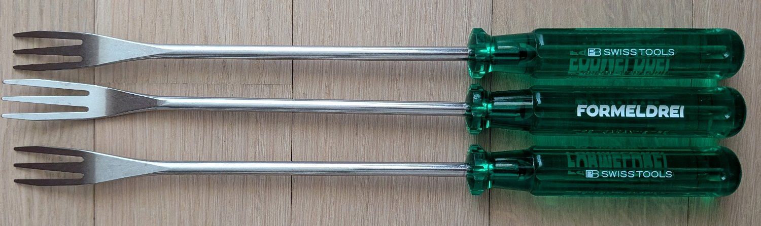 PB Swiss Tools Fourchettes: 3x PB Swisstools Fonduegabel – D'occasion à Münsingen par Scorpio_