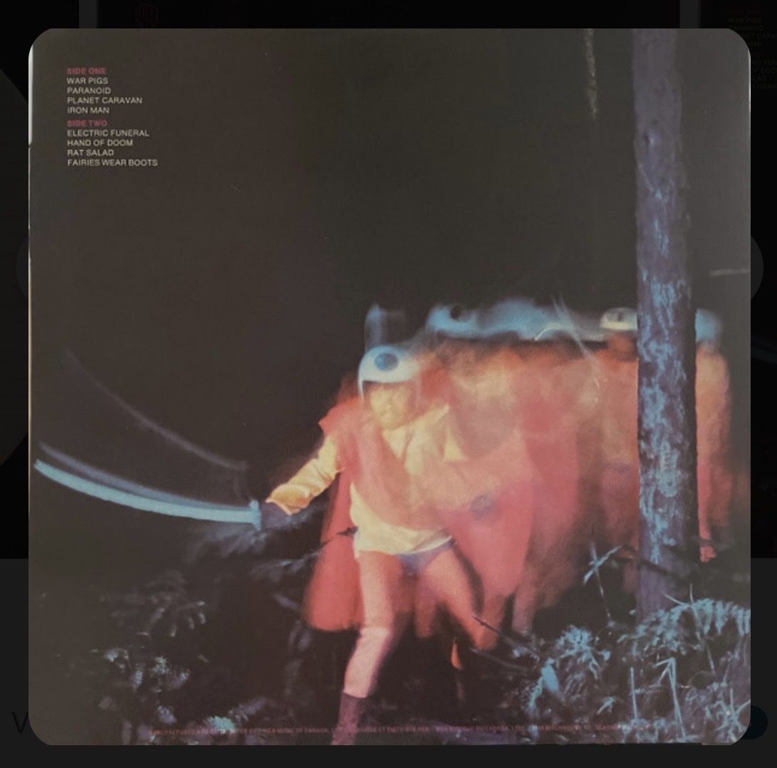 Dischi in vinile: Black Sabbath – Paranoid – Usato da Aadorf venduto da Assyrian-Bazar 1