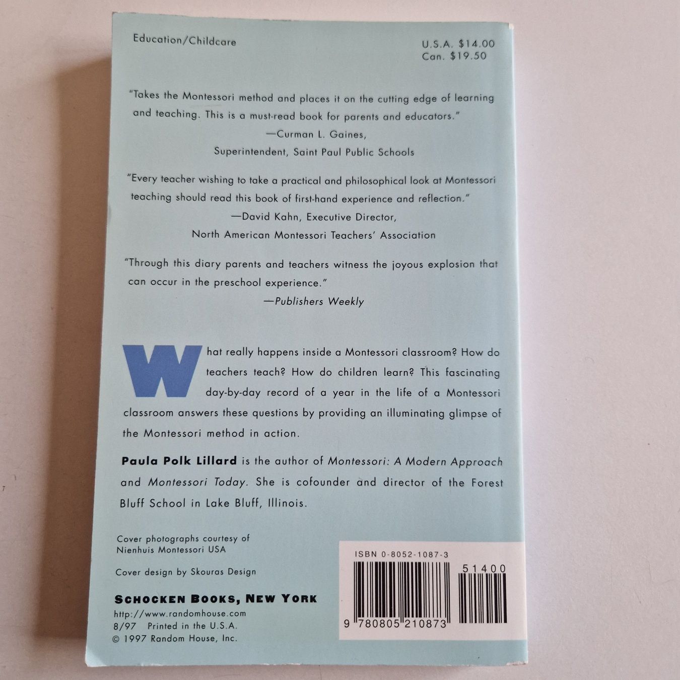 Libri: Montessori in the classroom – Usato da Rüti ZH venduto da Gigelisuppe 1