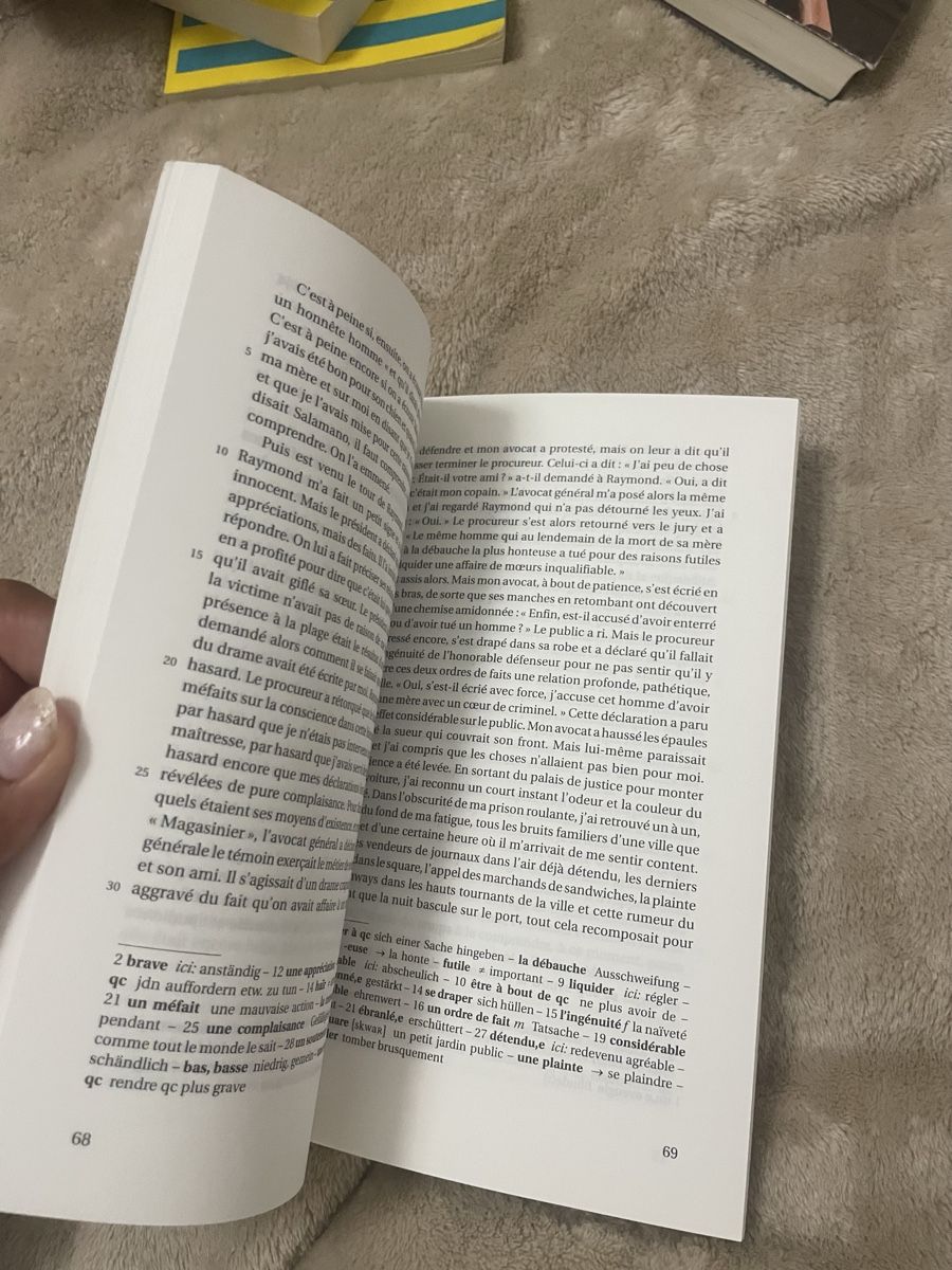 Libri: Albert Camus: L'Étranger – Usato da Zürich venduto da estela22 1