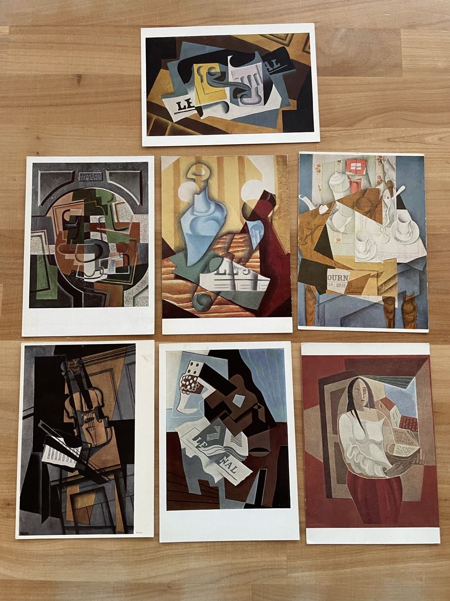 Cartoline postali: AK mit Kunst von Juan Gris – Usato da Rümlang venduto da euqinom16