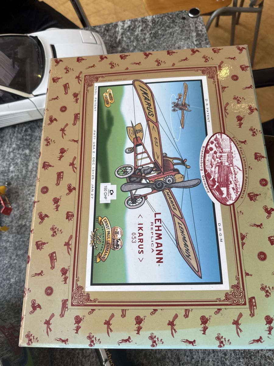 Kit di modellismo & Modellini statici: Lehmann Ikarus 653 Blechspielzeug – Usato da Dagmersellen venduto da casatualiq 7