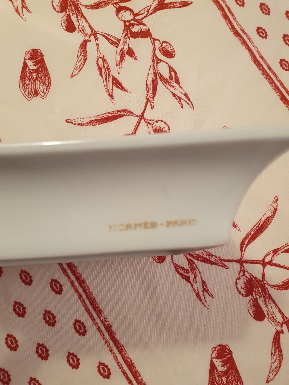 Hermès Portacenere: Hermes cendrier peint par LEDOUX – Usato da Genève venduto da GenevaLuxury 4