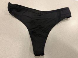 Schwarzer Tanga Slip, Grösse M, Neu und ungetragen!