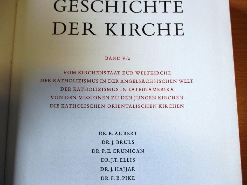 Livres: Geschichte der Kirche 1963, 6 Bände – D'occasion à Flims - Dorf par Stagediver 7