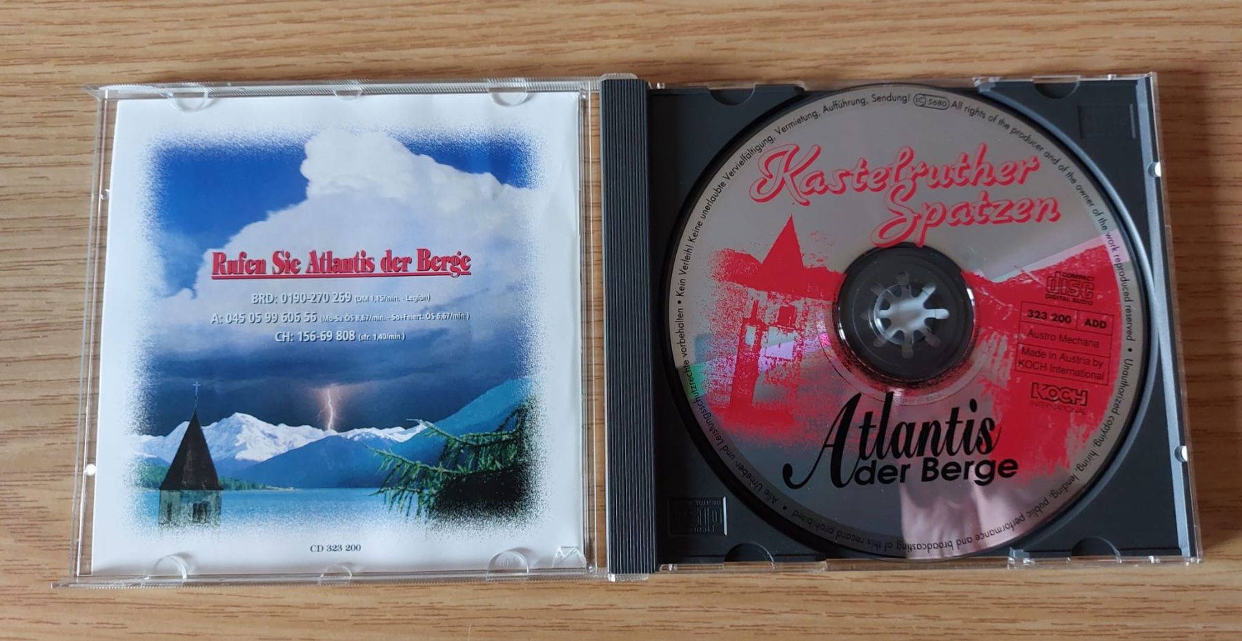 CDs: CD - Kastelruther Spatzen - Atlantis der Berge – Gebraucht aus Urtenen-Schönbühl von Kahru 2