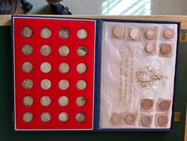 36 Münzen: Sammlung Schweizer Alpen-Club
