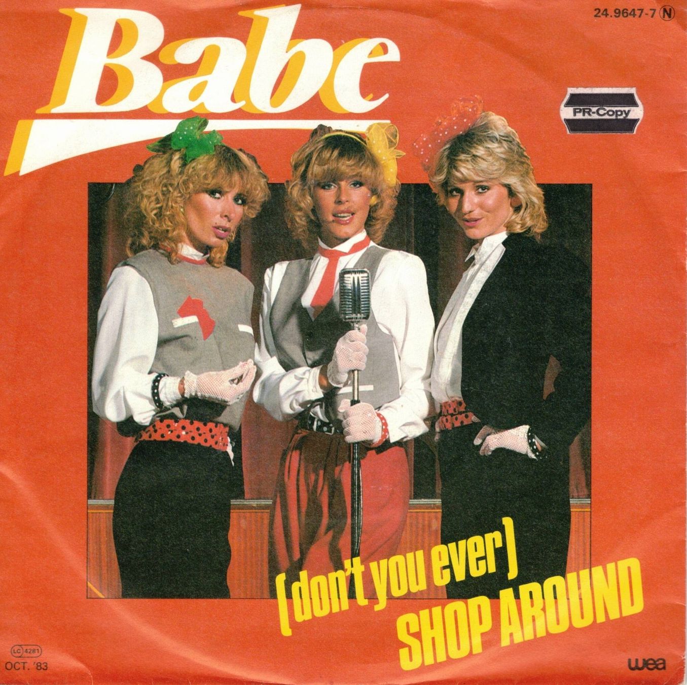 Vinyles: Babe -- Shop around  Single7 – D'occasion à Rheinau par thespecials