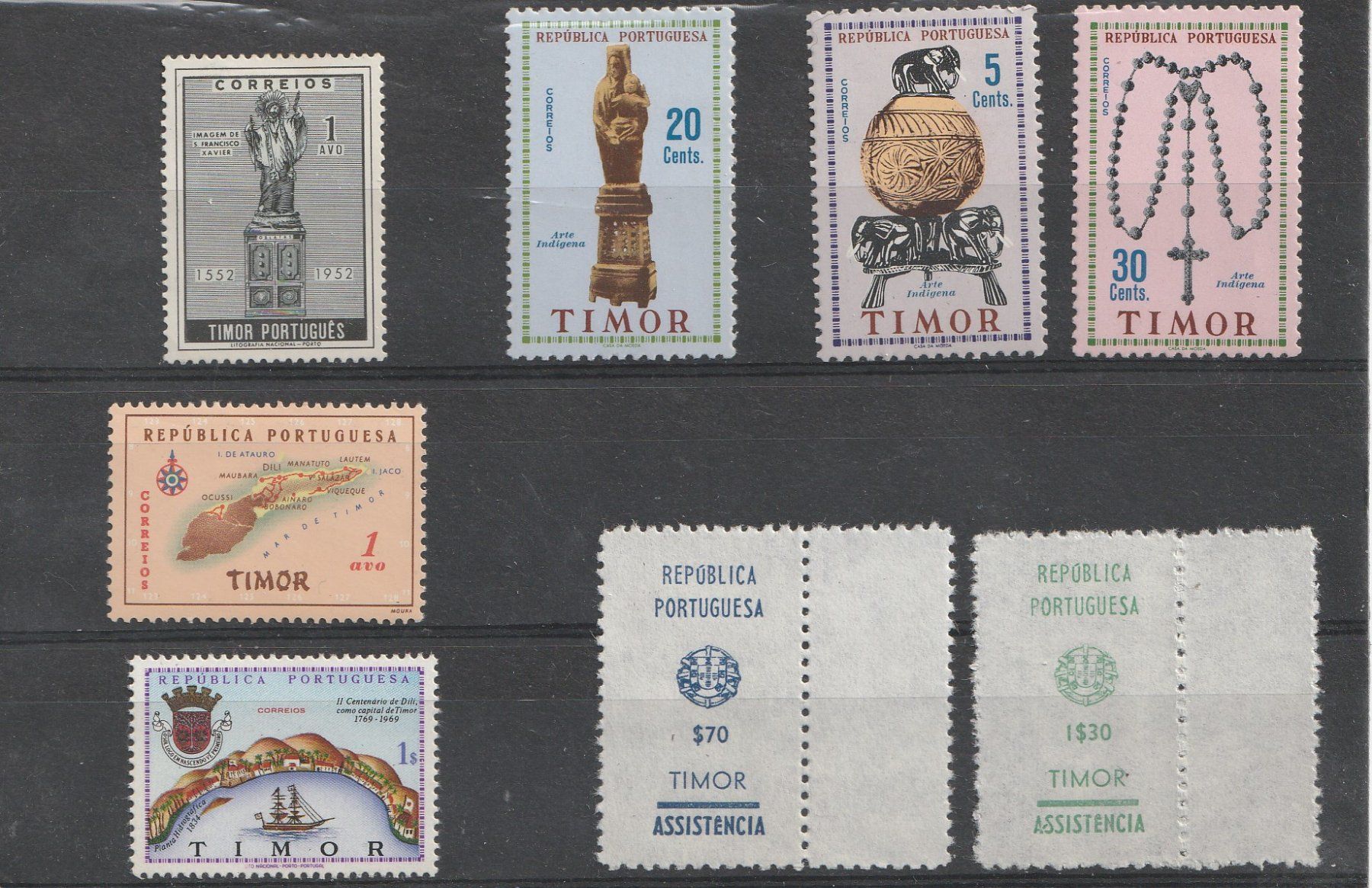 Tutti i francobolli: 1952/1970 Timor Portugais – Usato da Carouge GE venduto da Crystal_Energy