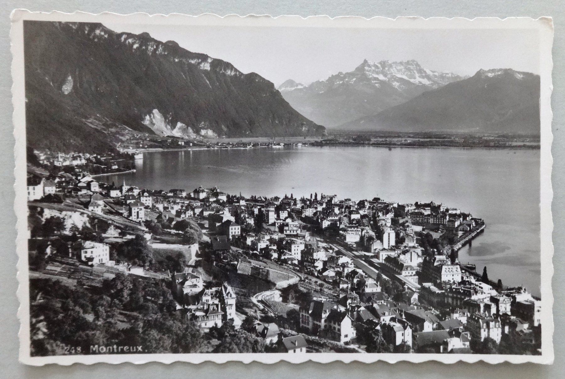 Ansichtskarten: Montreux – Gebraucht aus Fétigny von Billy2miny