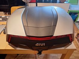 Top case Givi Maxia 58L argent/noir neuf