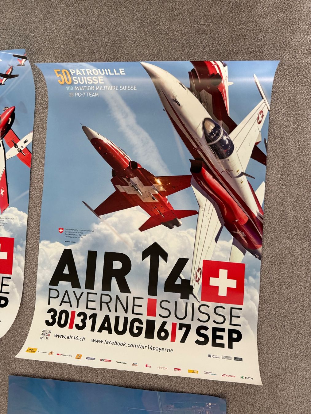 Foto & Immagini: 5 Poster/Plakate AIR14 Payerne - Schweizer Luftwaffe – Usato da Brütten venduto da Hst1 5
