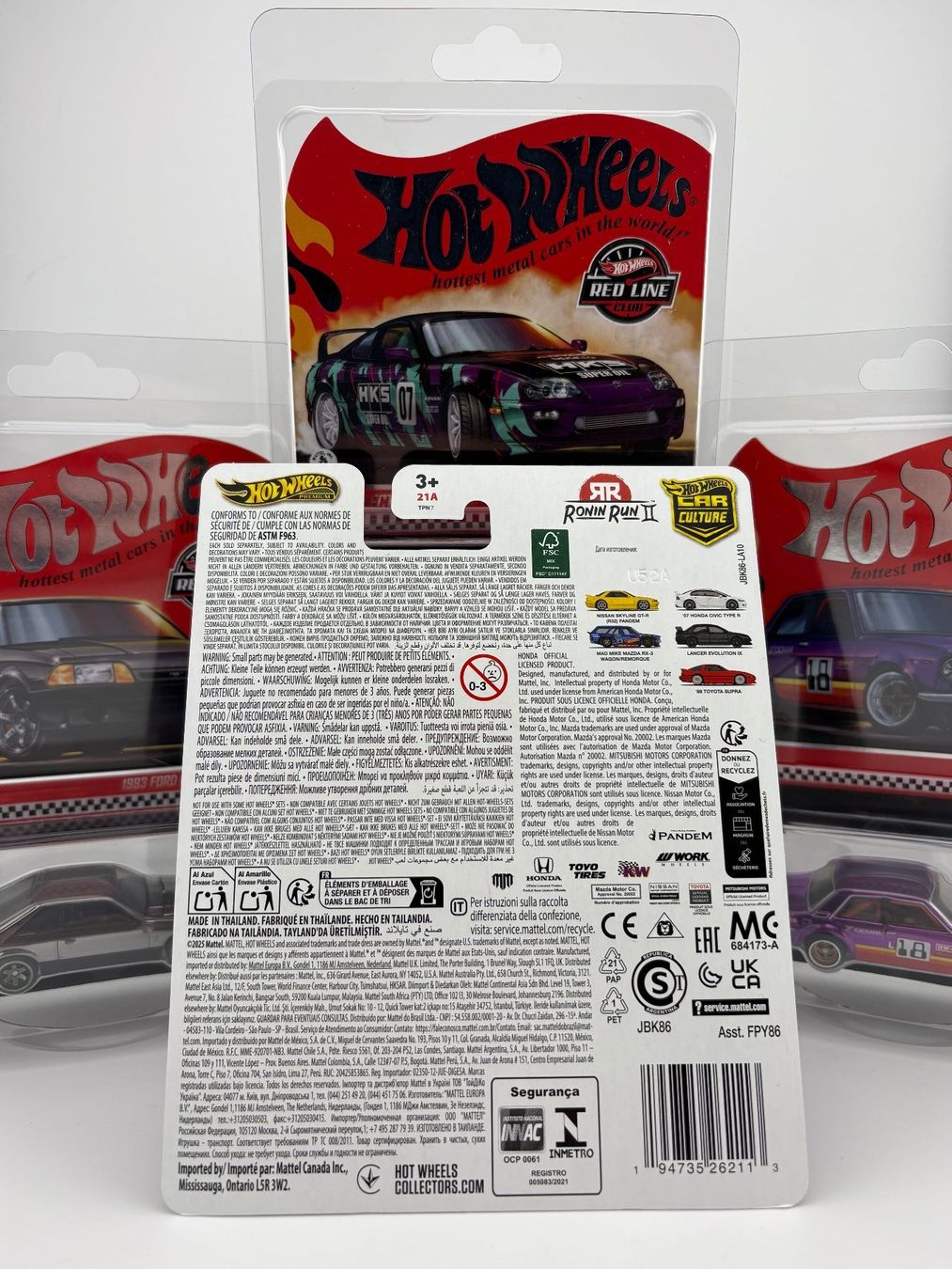 Hot Wheels Modellini d'auto: Hot Wheels Mitsubishi Lancer Evolution IX Ronin Run II 2025 – Nuovo e nell'imballaggio originale da Flawil venduto da HeisseReifen 5