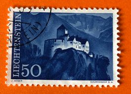Briefmarken aus San Liechtenstein gestempelt 