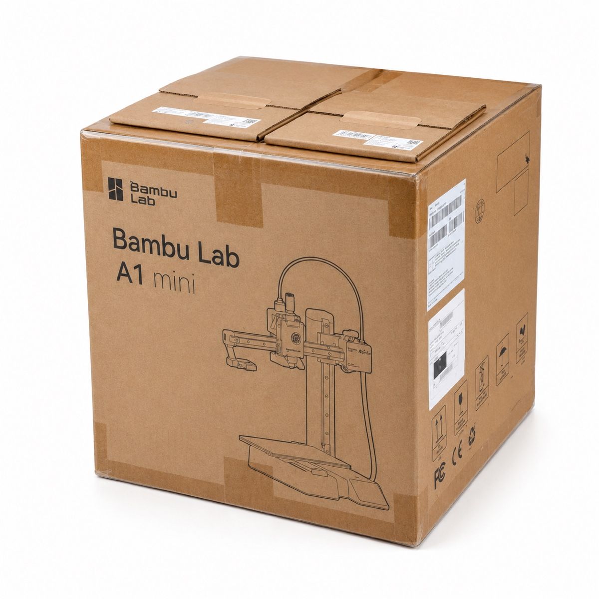 Bambu Lab Stampanti 3D: Bambu Lab A1 mini 3D Drucker originalverpackt mit Zubehör – Nuovo e nell'imballaggio originale da Root venduto da rahorath 1