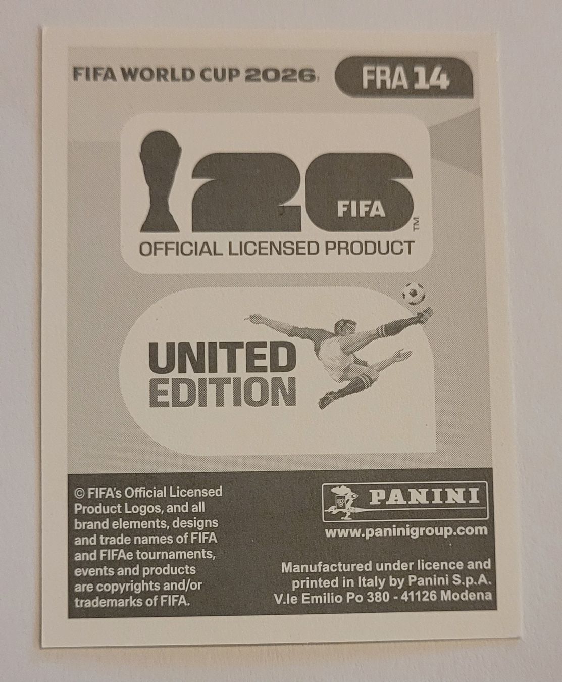 Panini Carte collezionabili: Michael Olise Panini WM 2026 Frankreich – Nuovo (secondo la descrizione) da Sulgen venduto da Sannssa 1