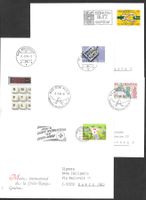 4 FDC 765-768 Serie Einzelmarken Orts-ET 13.9.1988