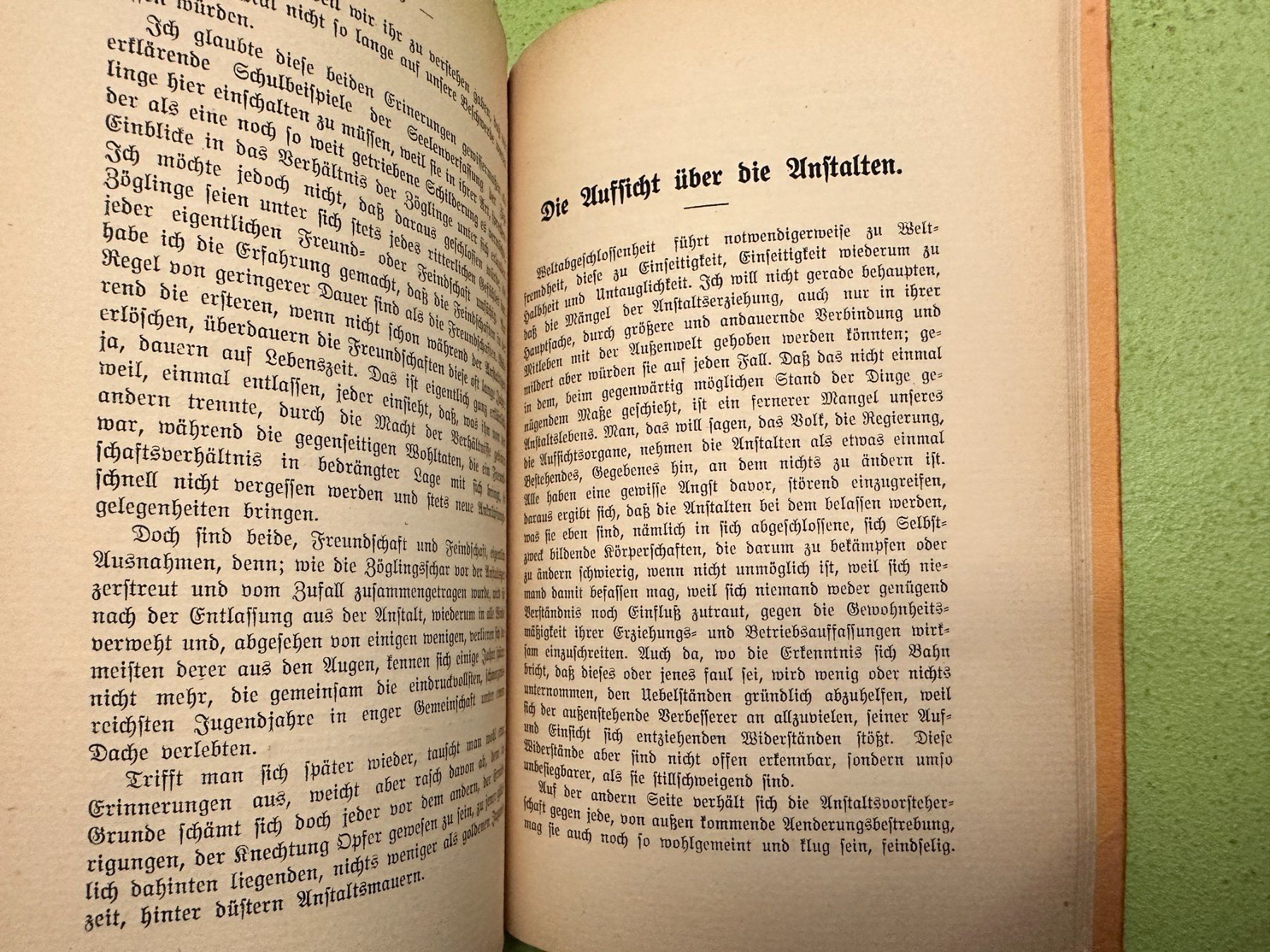 Libri: C. A. Loosli: Anstaltsleben. 1924 – Usato da Zürich venduto da allp 5