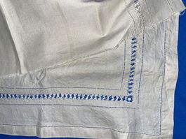 Leinen Stücken 2 Stück 1960/1970 naturfarben 54