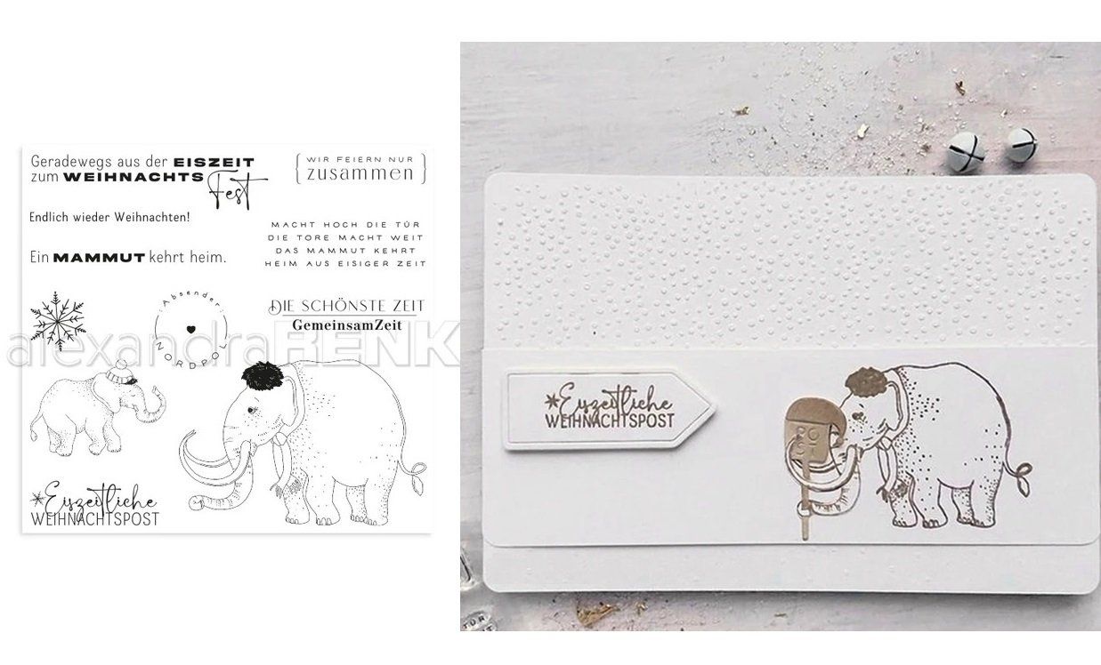 Timbri: Clear Stamps - Mammut-Fest – Nuovo e nell'imballaggio originale da Thun venduto da Rowaner