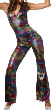 Ausverkauf Frauenkostüm Disco Girl Gr. XL