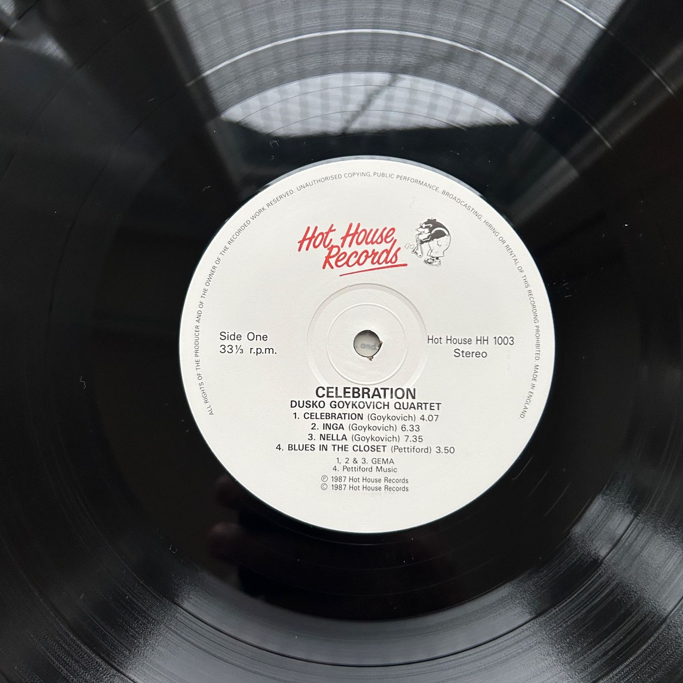 Schallplatten: Dusko Goykovich  Celebration  LP – Gebraucht aus Lausanne von Pask1 2