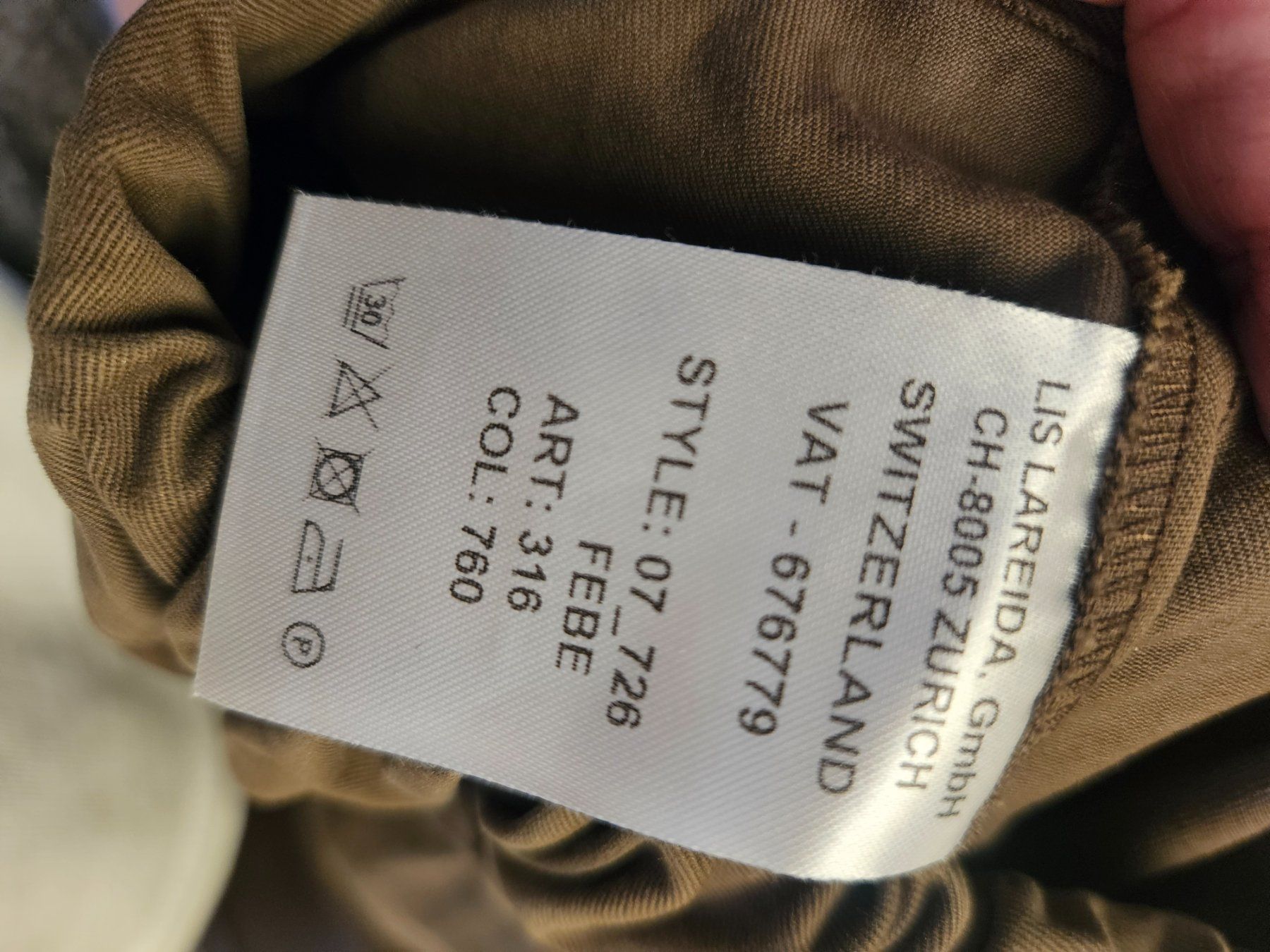 Lis Lareida Pantaloni: Lis Lareida Hose Febe 36 – Usato da Bern venduto da Alea6892 3