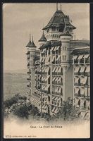 AK Caux, Le Front du Palace, 1904