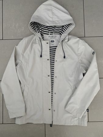 Hublot Mode Marine Regenjacke („Öljacke“) weiss Grösse XS