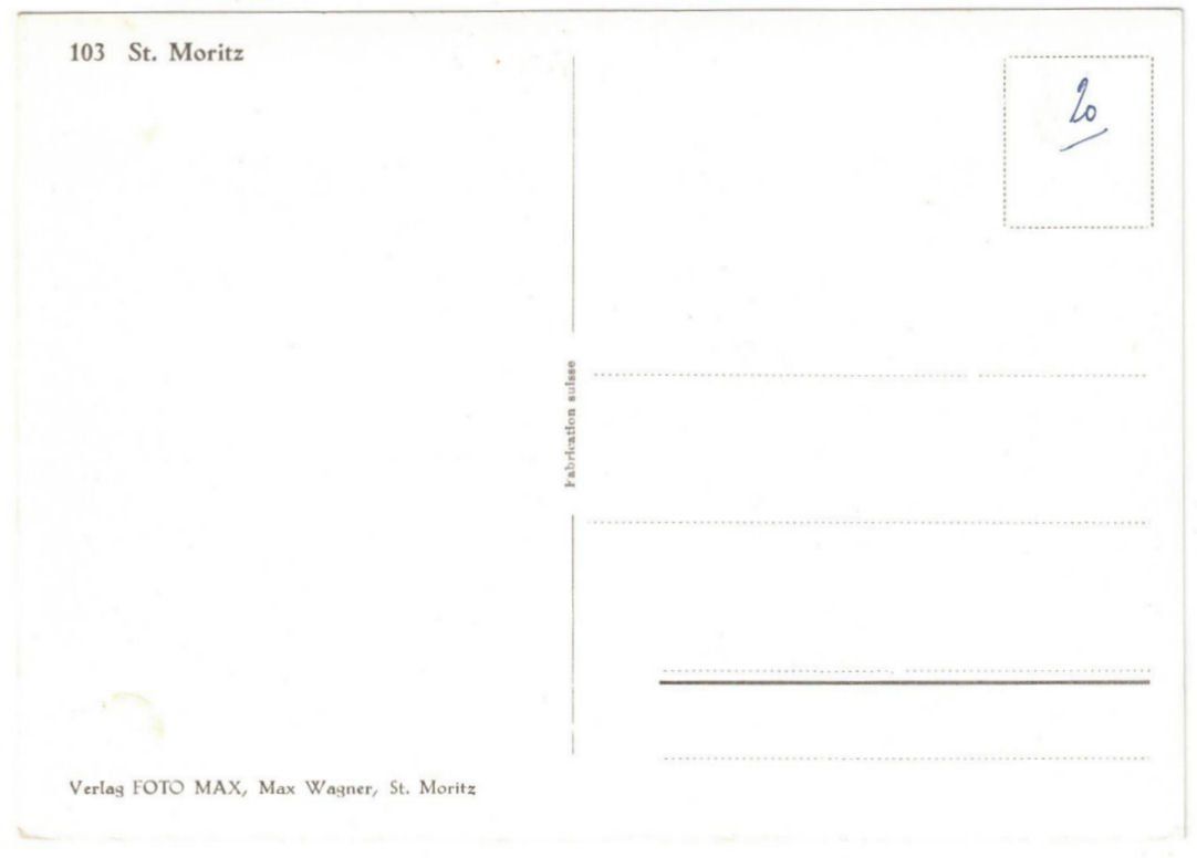 Cartoline postali: St. Moritz - Standseilbahnen Chantarella + Corviglia – Usato da Binningen venduto da Mountainrider 1