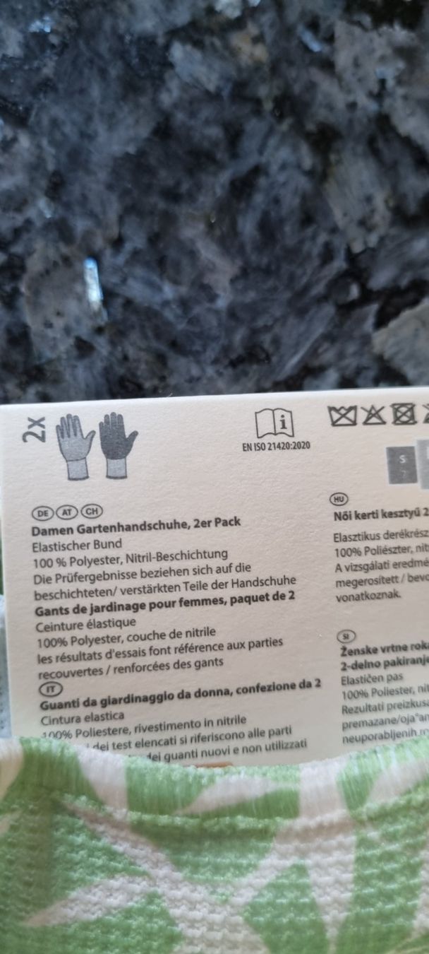 Guanti & manicotti: Gartenhandschuhe Damen, Gardenline, Gr. M, 2er Pack – Nuovo (secondo la descrizione) da egliswil venduto da Maggy6 2
