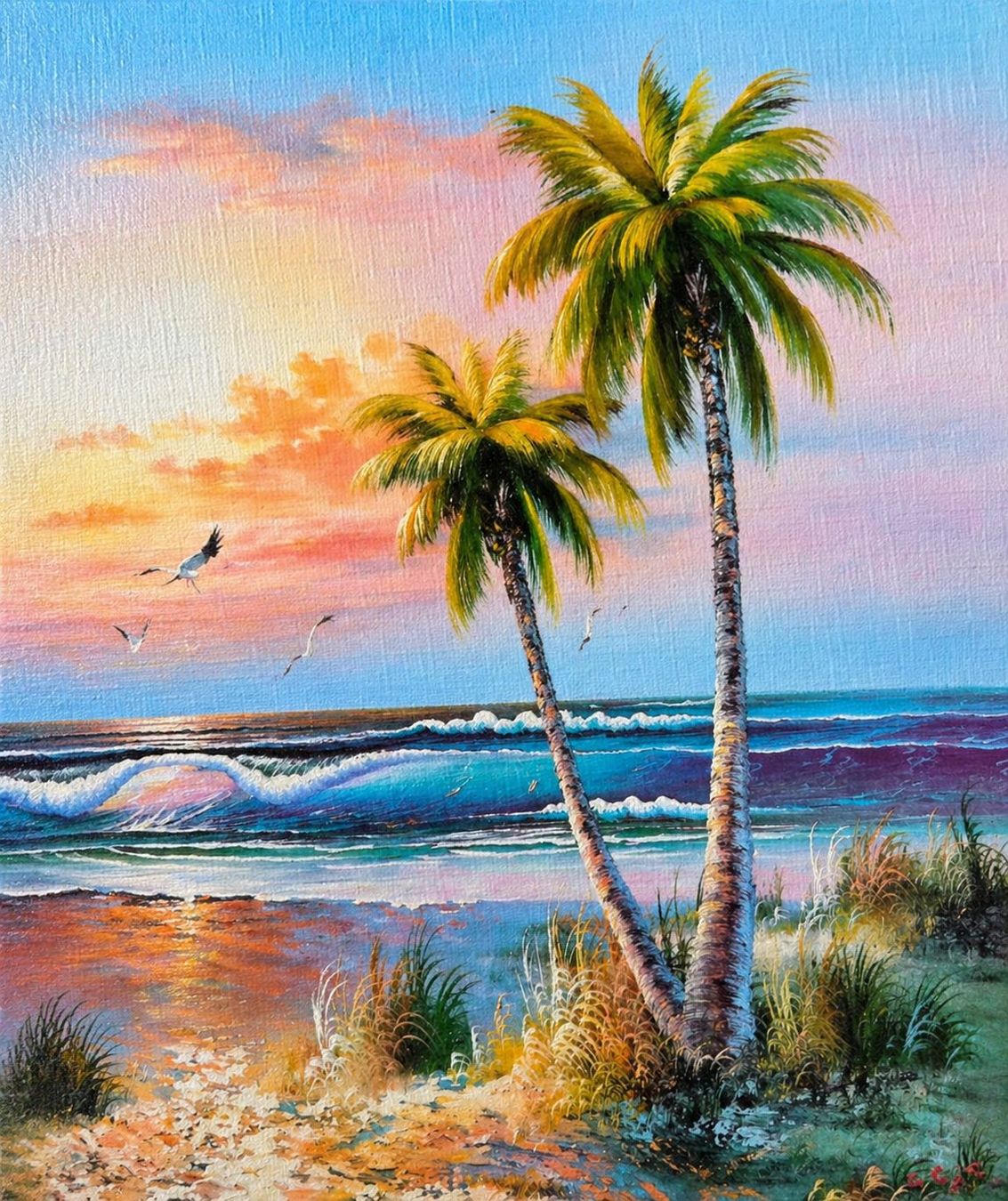 Foto & Immagini: Wandbild Strand 35x25 cm – Nuovo (secondo la descrizione) da Fully venduto da VaneaSelection 2