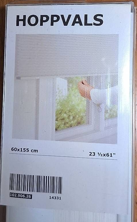 Tende da sole: IKEA HOPPVALS Wabenrollo, 60x155cm – Usato da Zürich venduto da ema_zb95
