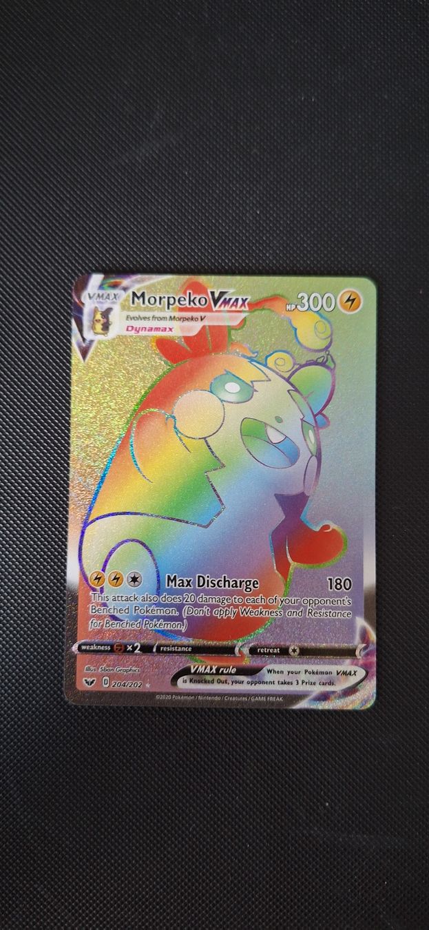 Cartoline: Pokemon Morpeko Vmax Rainbow – Nuovo (secondo la descrizione) da Riehen venduto da rah_rr6c 2