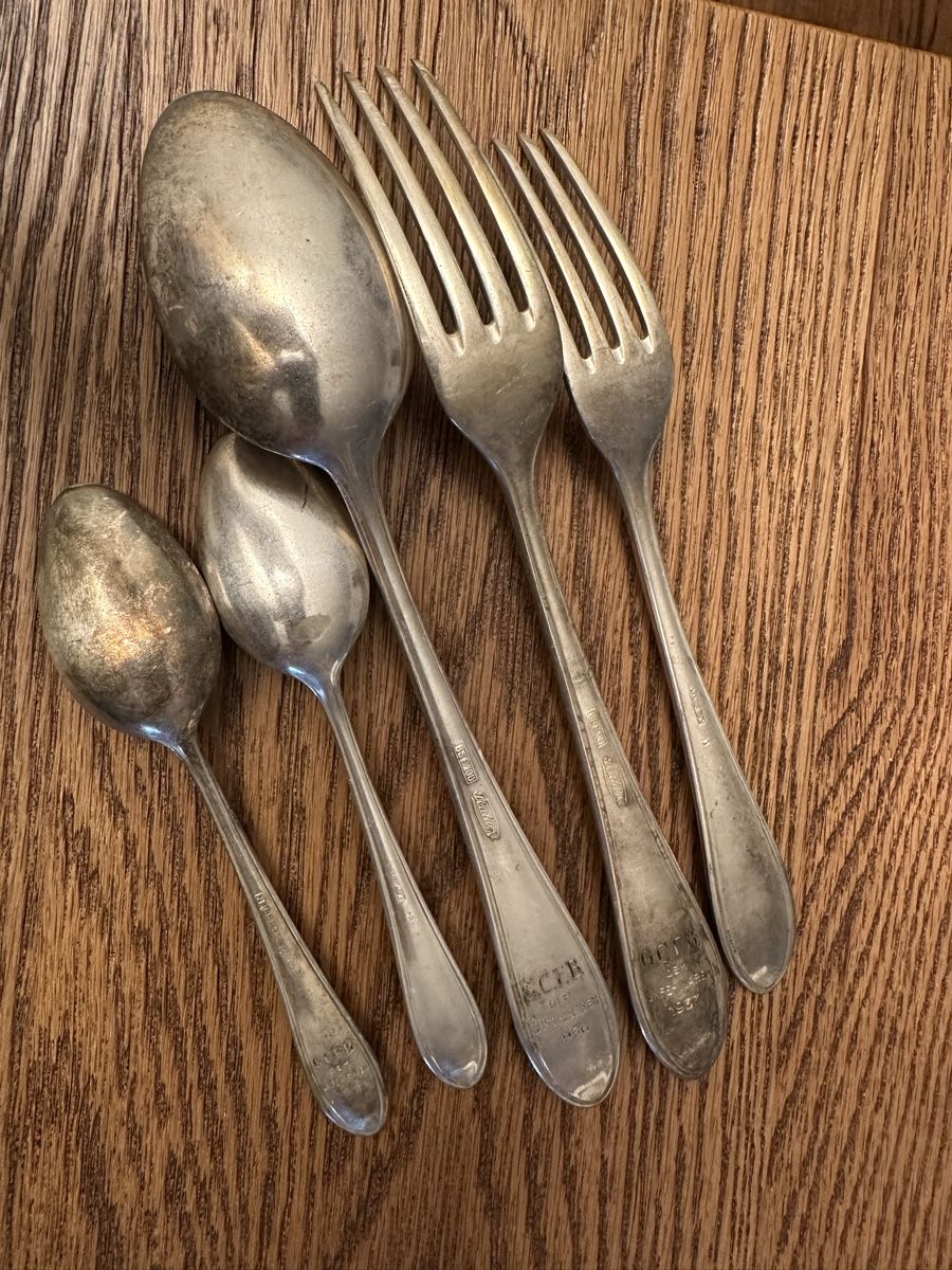 Bestecksets: Silber Besteck - 5-teilig – Gebraucht aus Liestal von Tschopp77 1