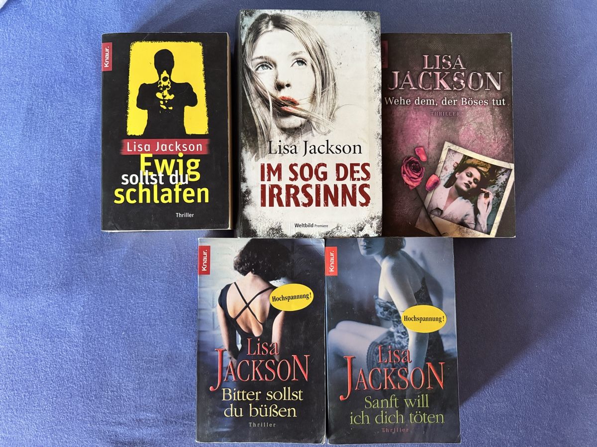 Bücher: Lisa Jackson 5 Bücher – Gebraucht aus Tägertschi von Atina00