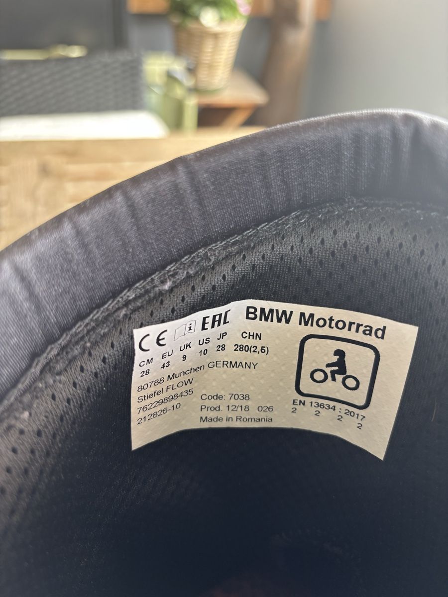 Scarpe da uomo: Motorradstiefel BMW. – Nuovo (secondo la descrizione) da Brüttisellen venduto da Perrier1961 2