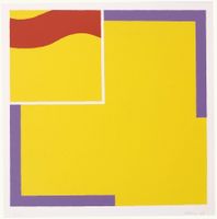 Winfried Gaul Serigraphie 1966