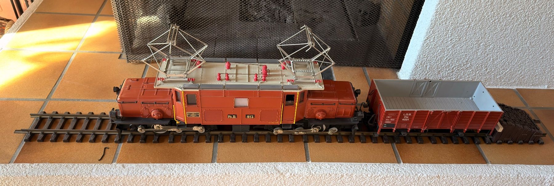 LGB Modellini di ferrovie: LGB RhB Krokodil 413 – Usato da Münchenbuchsee venduto da muck88 1