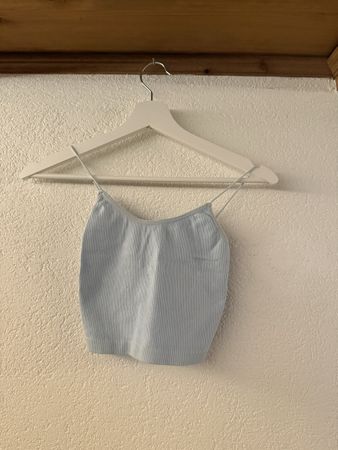 Damen Top hellblau
