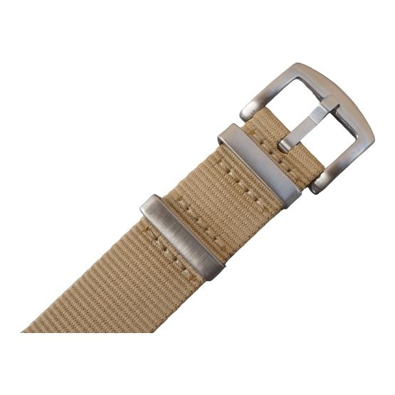 Bracciali & Braccialetti: NATO Strap  Armband 18 mm Farbe sand 9917 – Nuovo e nell'imballaggio originale da Leipzig venduto da rheingold_watches 1