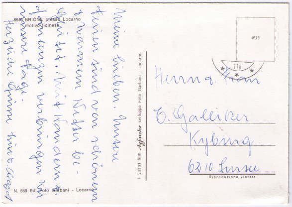 Cartes postales: Brione – D'occasion à Binningen par Mountainrider 1