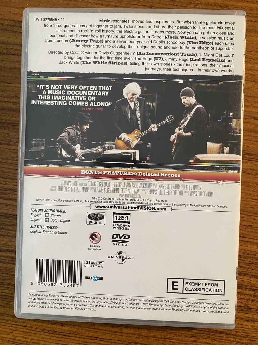 Tutti i DVDs: It Might Get Loud – Usato da Rüschlikon venduto da Granulat204 1